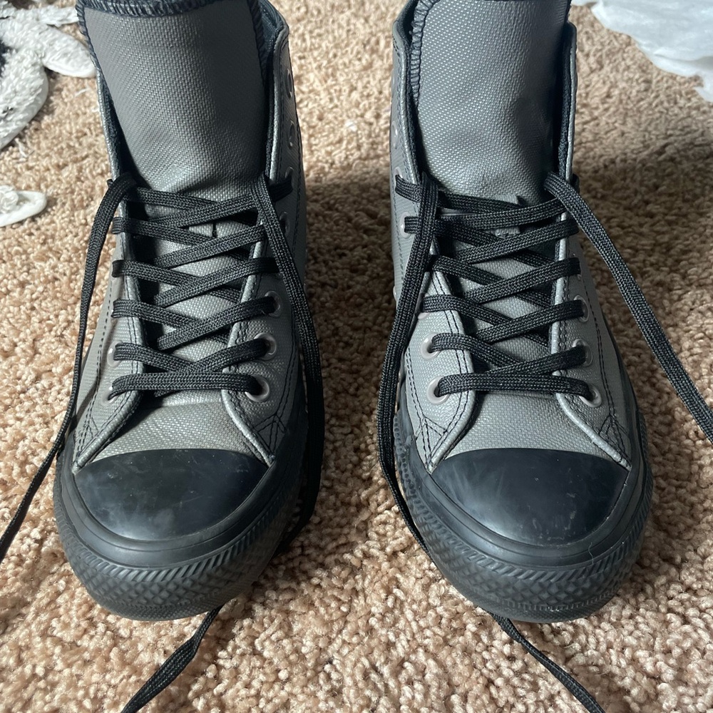 Converse Black and Gray Men's Sneakers